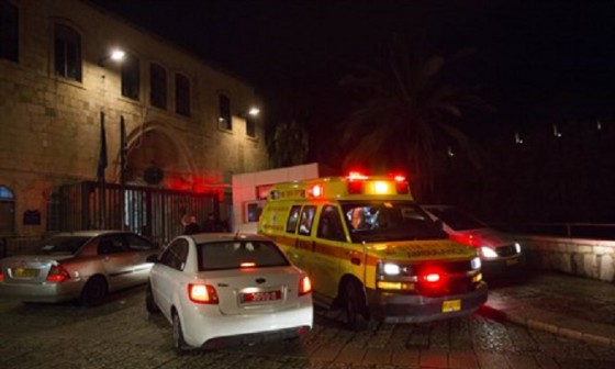 Ambulancia Puerta de Damasco Jerusalem segundo ataque terrorista