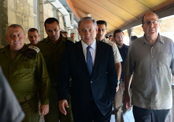 Ya'alom, Netanyahu y otros del IDF